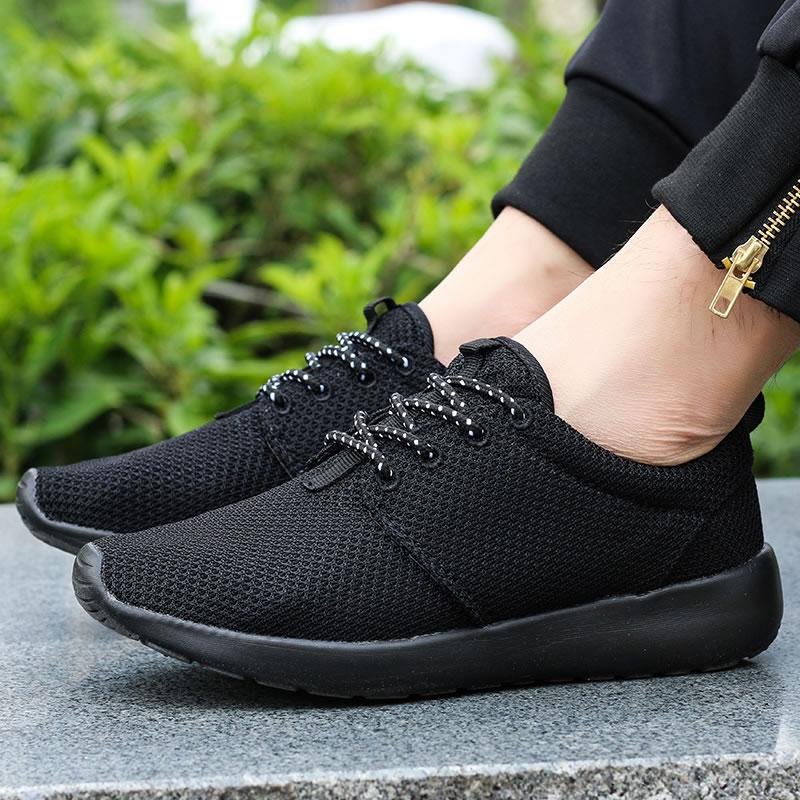 Breathable Running Shoes Lightweight Running Full BLack