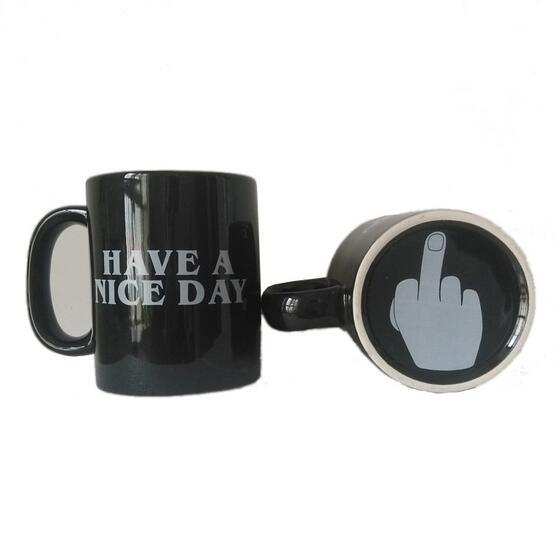 Funny Coffee Mugs Middle Finger Mugs