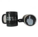 Funny Coffee Mugs Middle Finger Mugs