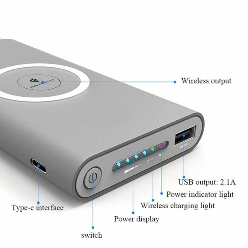 Power Bank Charger Wireless - PowerWi® Features