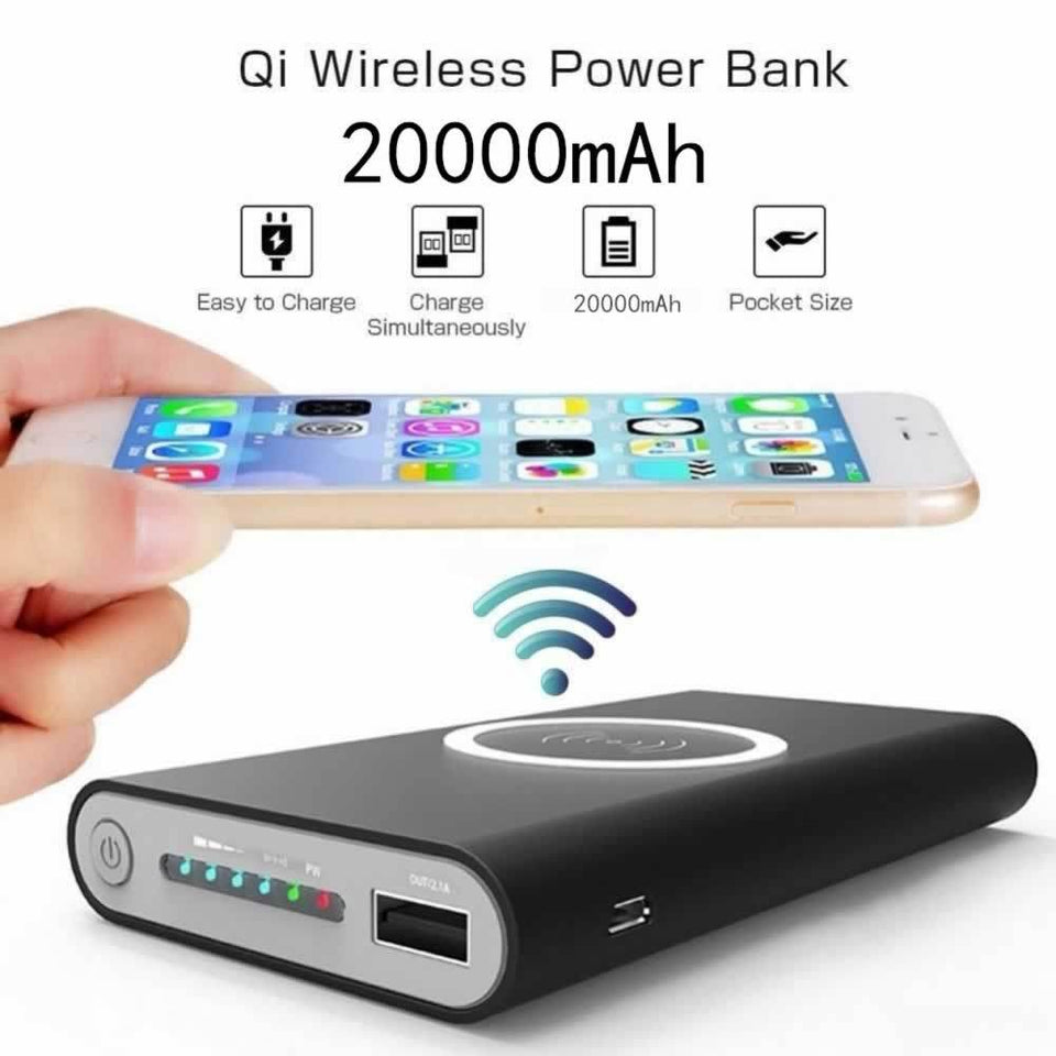 Power Bank Charger Wireless - PowerWi®