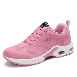Women Air Cushion Running Shoes Pink