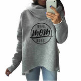 Apparel - MOM WIFE BOSS' Hoodie