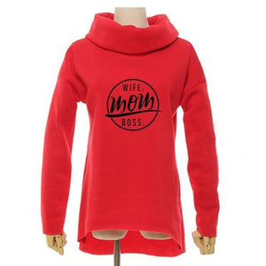 Apparel - MOM WIFE BOSS' Hoodie