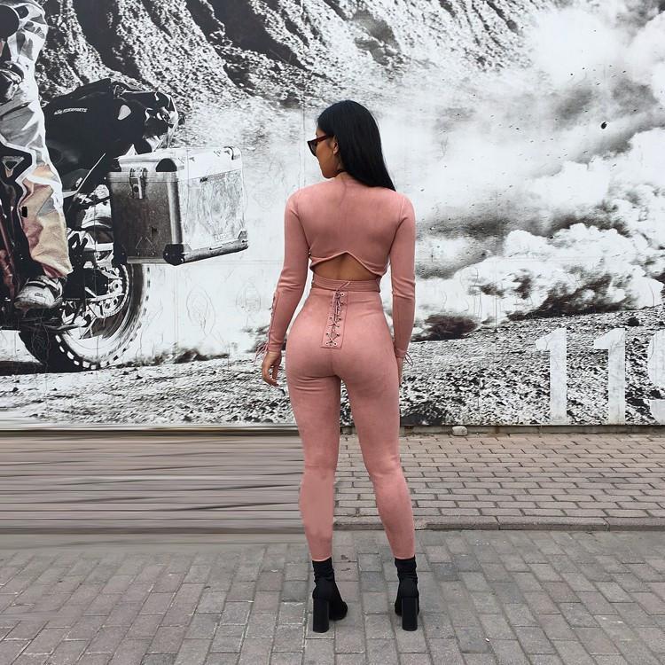 Fashion - Beautiful Pink Dress In Two Pieces