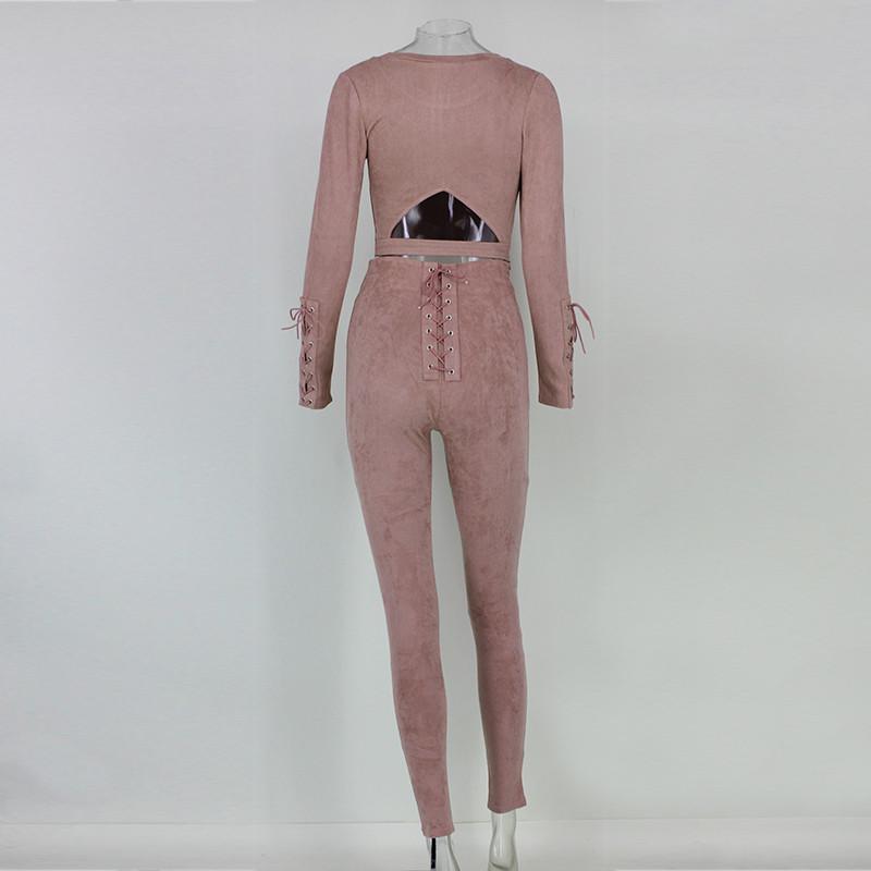 Fashion - Beautiful Pink Dress In Two Pieces