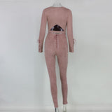 Fashion - Beautiful Pink Dress In Two Pieces
