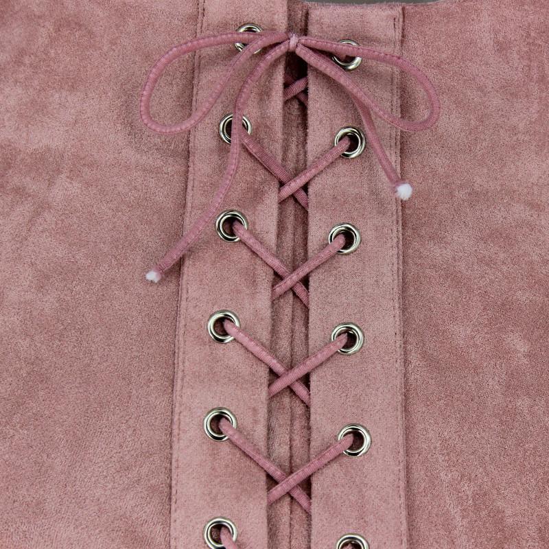 Fashion - Beautiful Pink Dress In Two Pieces