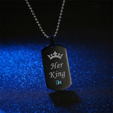 Fashion - Romantic King And Queen Necklaces