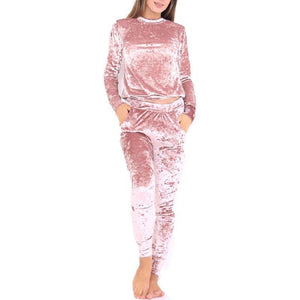 Fashion - Wonderful Tracksuit In Soft Velvet