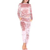 Fashion - Wonderful Tracksuit In Soft Velvet