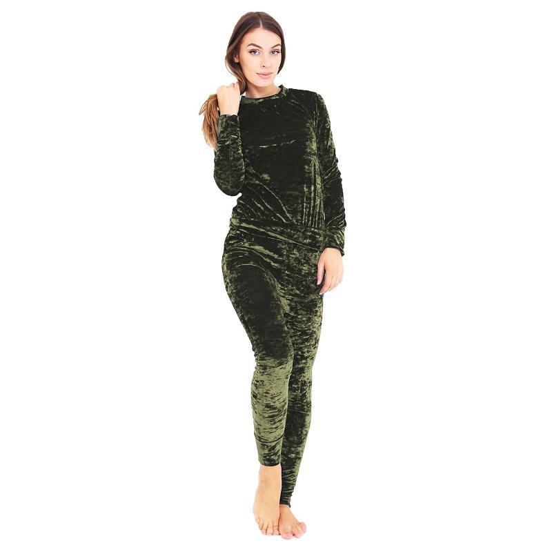 Fashion - Wonderful Tracksuit In Soft Velvet