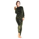 Fashion - Wonderful Tracksuit In Soft Velvet
