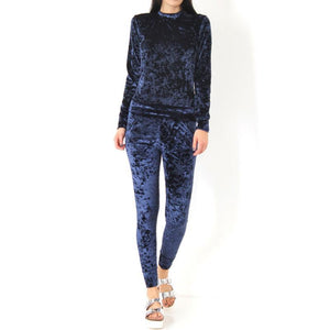 Fashion - Wonderful Tracksuit In Soft Velvet