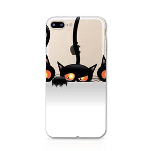 Phone Accessories - Halloween Black Cat IPhone Case - Just Pay Shipping