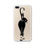 Phone Accessories - Halloween Black Cat IPhone Case - Just Pay Shipping