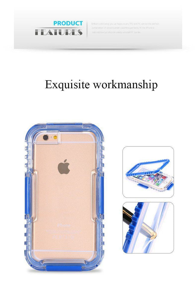 Phone Accessories - Iphone 7 Plus | 7 | 6 | 6s Waterproof Case Water Resistant