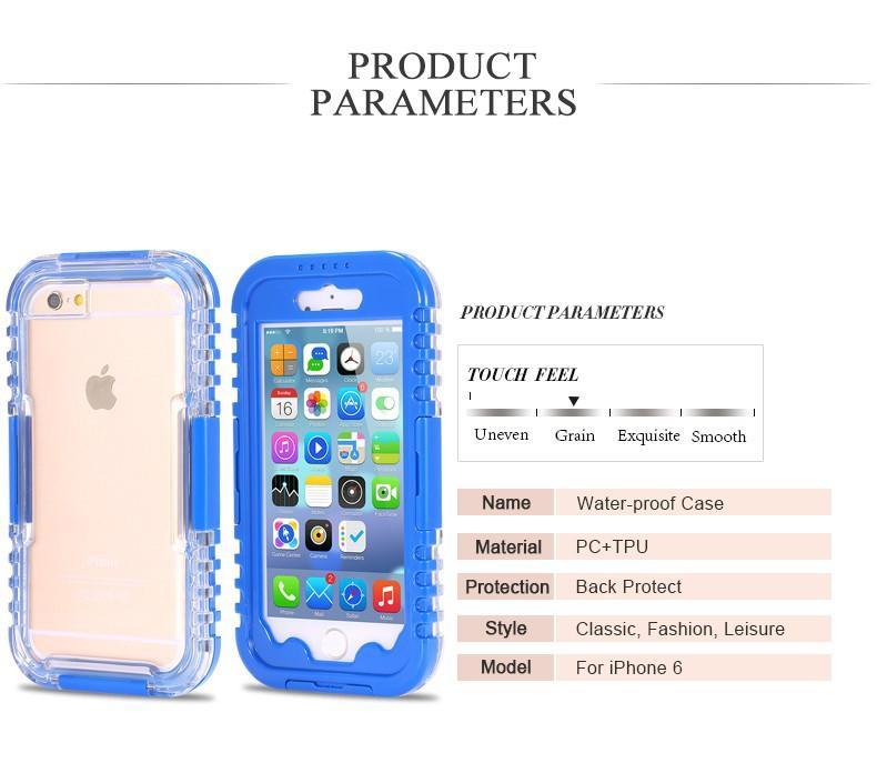 Phone Accessories - Iphone 7 Plus | 7 | 6 | 6s Waterproof Case Water Resistant