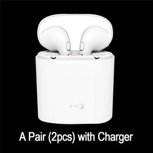 Phone Accessories - Pair Of Wireless Earphone Bluetooth With Microphone