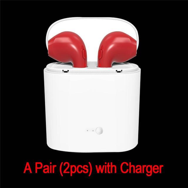 Phone Accessories - Pair Of Wireless Earphone Bluetooth With Microphone