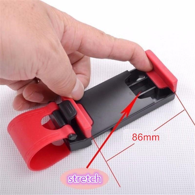 Phone Accessories - Phone Car Holder To Be Attached To The Steering Wheel