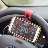 Phone Accessories - Phone Car Holder To Be Attached To The Steering Wheel