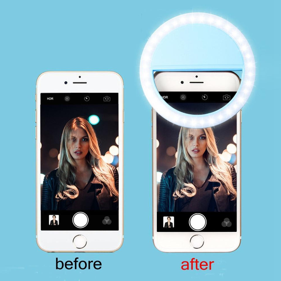 Phone Accessories - Selfie Flash Led Light For IPhone, Samsung And Many Other Brands - FREE  Shipping For USA