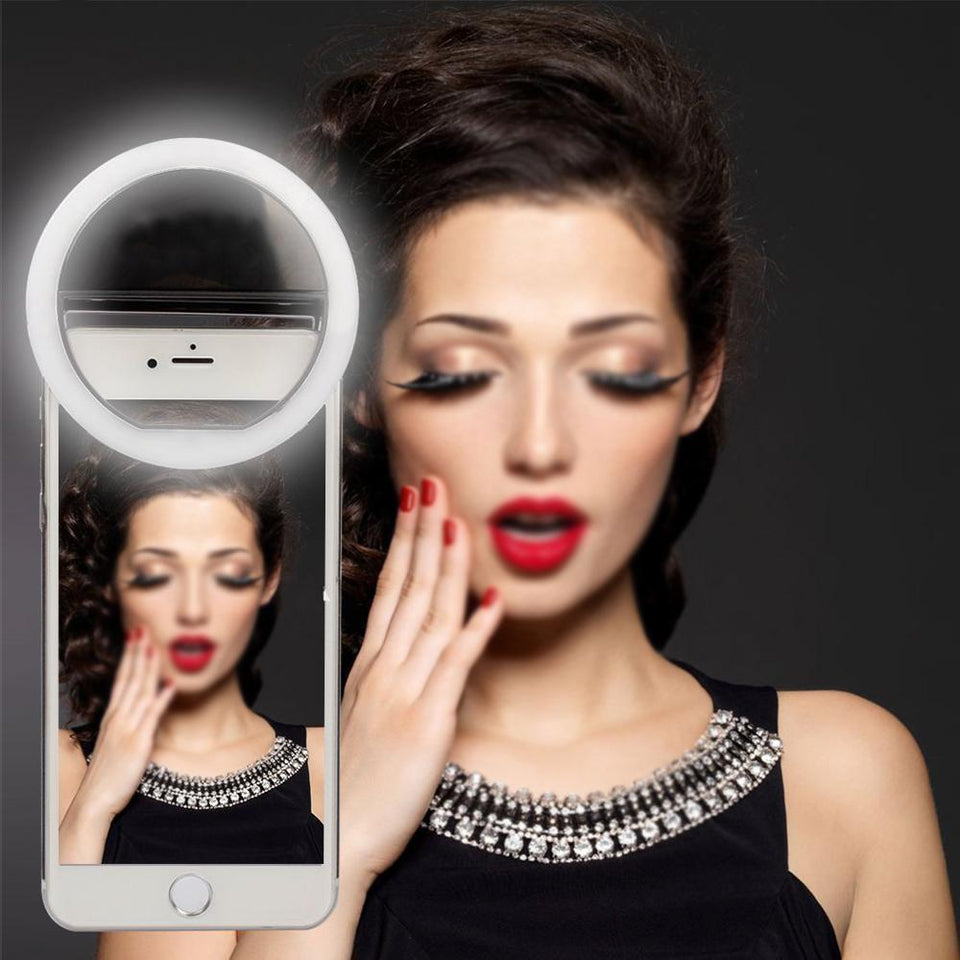 Phone Accessories - Selfie Flash Led Light For IPhone, Samsung And Many Other Brands - FREE  Shipping For USA