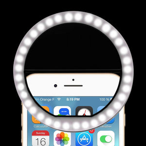 Phone Accessories - Selfie Flash Led Light For IPhone, Samsung And Many Other Brands - FREE  Shipping For USA