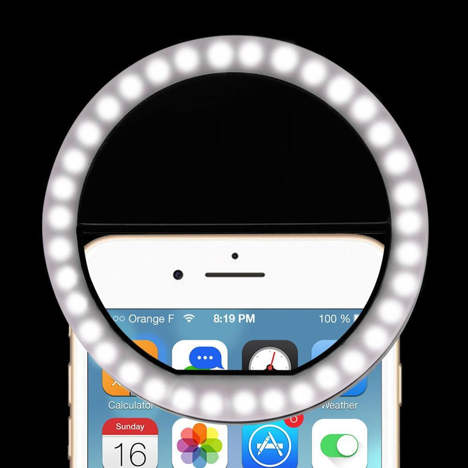 Phone Accessories - Selfie Flash Led Light For IPhone, Samsung And Many Other Brands - FREE  Shipping For USA