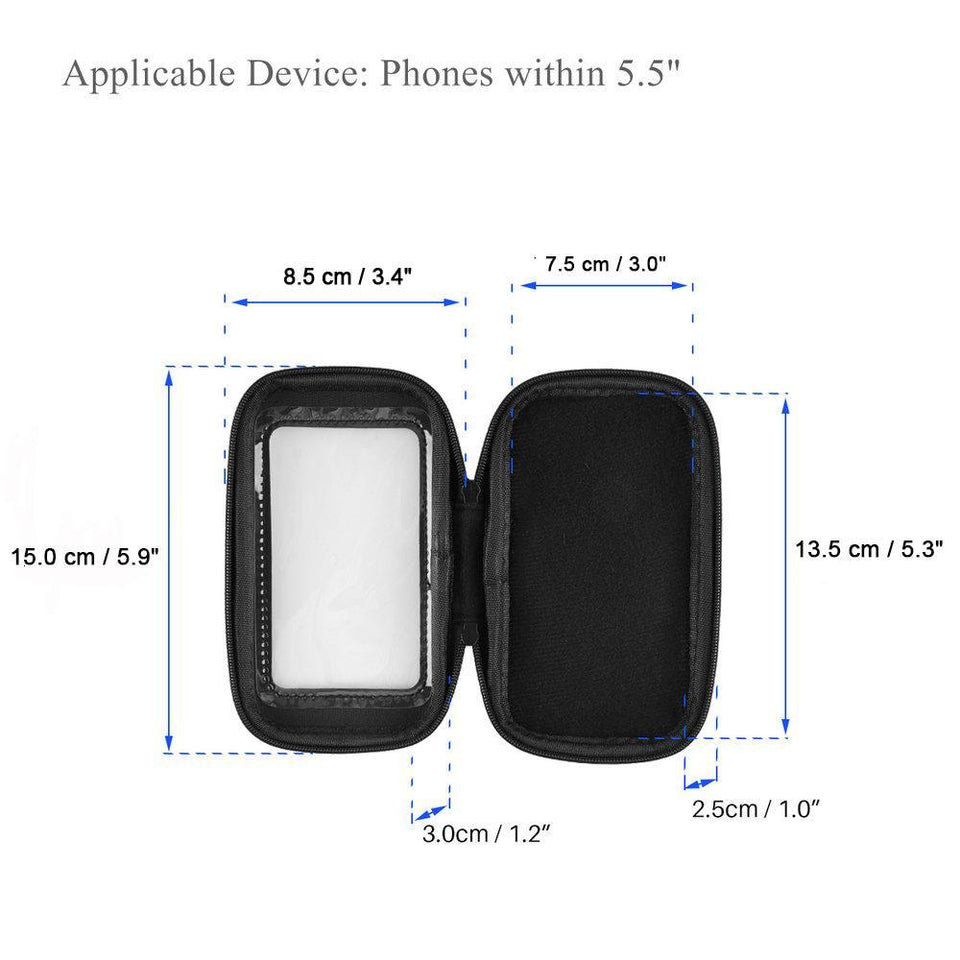 Phone Accessories - Waterproof Bike Phone Holder Case - FREE Shipping For USA