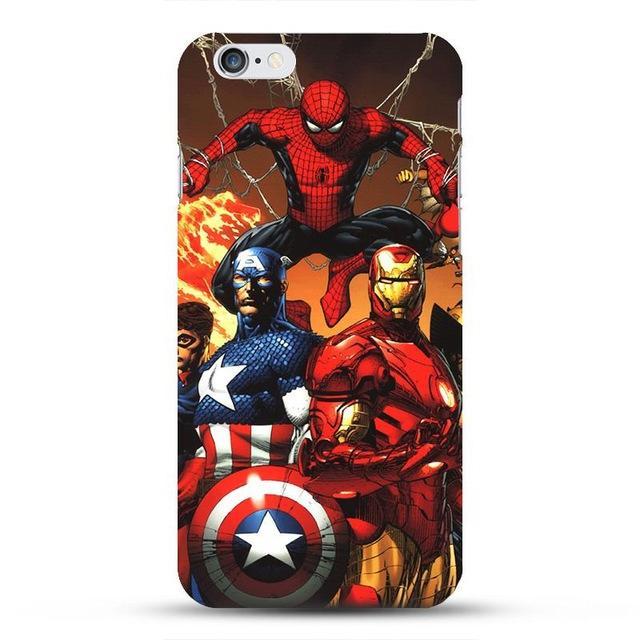 Phone Accessories - Wonderful Marvel Hero IPhone Case - FREE Shipping For USA