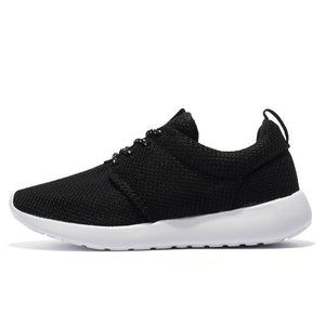 Breathable Running Shoes Lightweight Black and White