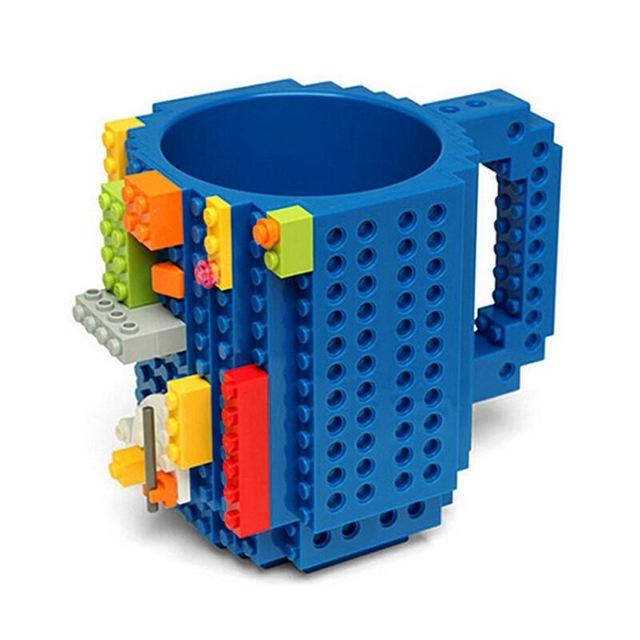 Costruction Set Toys Coffee Mug Blue