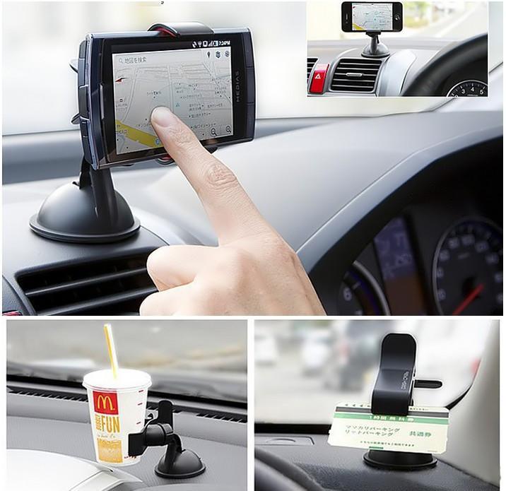 Technology - Car Holder For Smartphone With 360 Degree Winding And Sucker Free Shipping