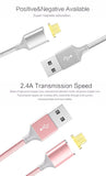 Technology - Micro Usb Magnetic Cable, Nylon Braided Fast Charge USB For Android